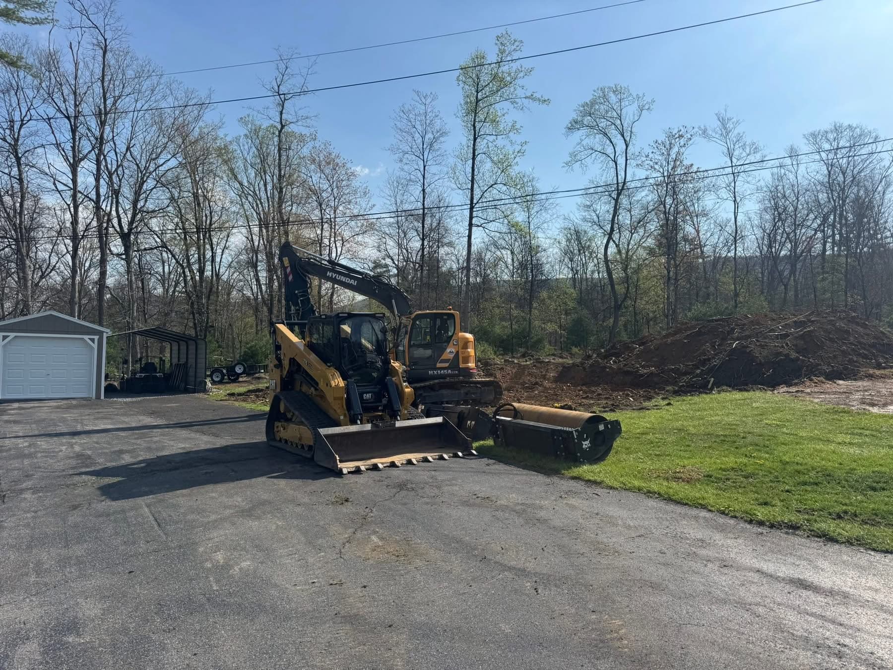 Driveway Work — EW Wise Excavating & Trucking