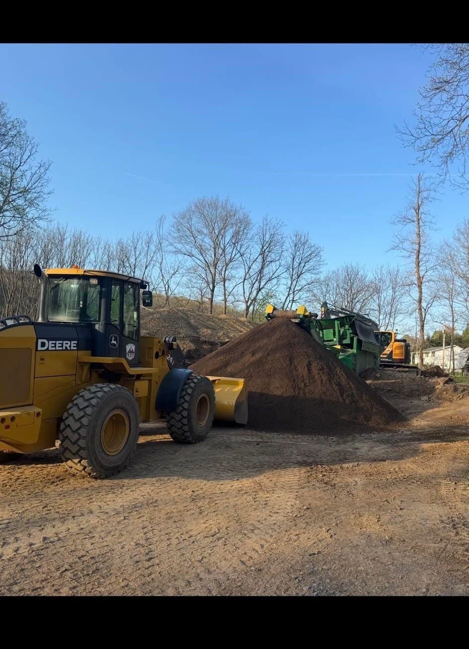 Screened Topsoil — EW Wise Excavating & Trucking