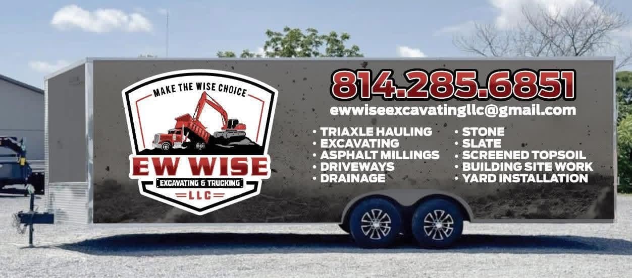 Septic & Utility — EW Wise Excavating & Trucking